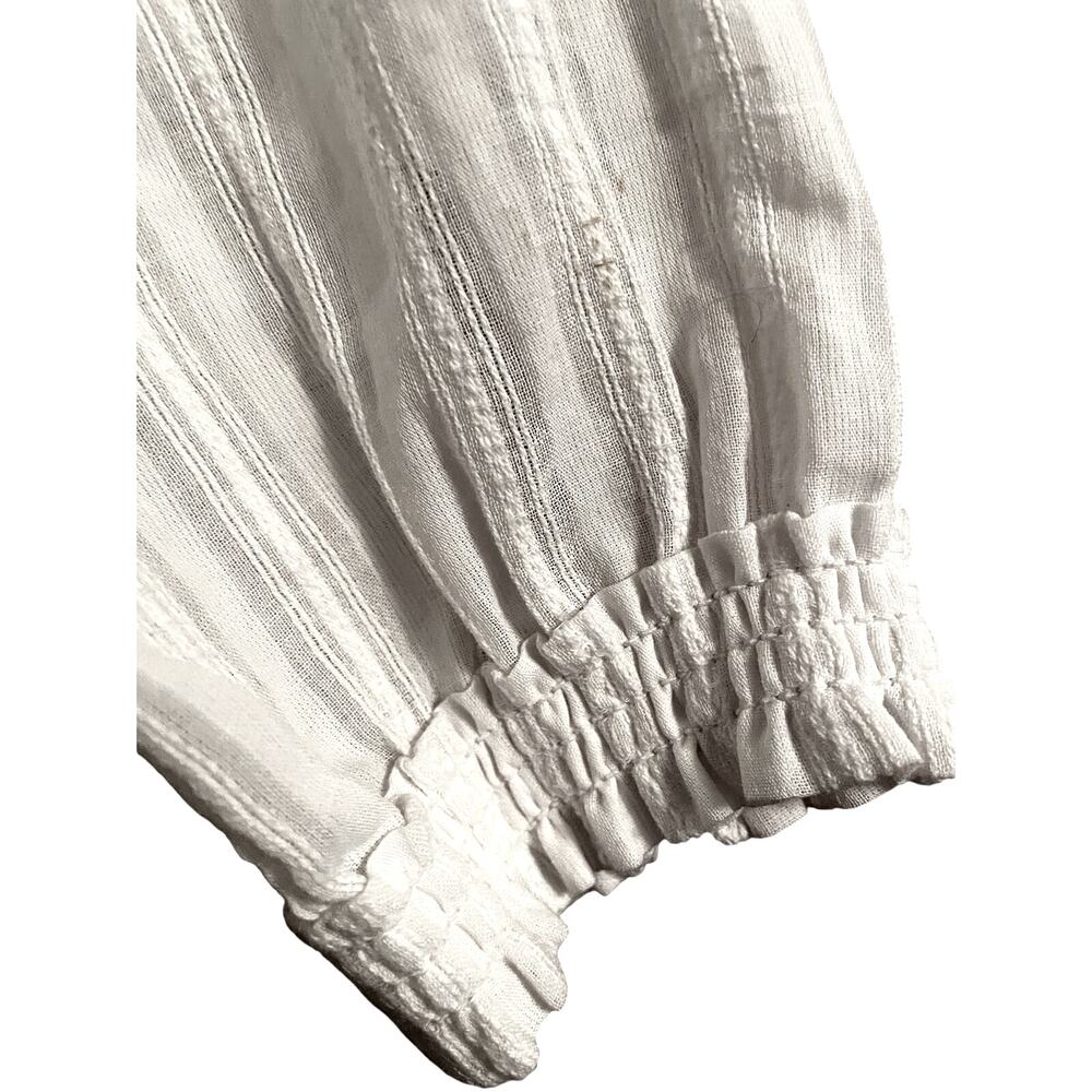 Rag & Bone Drew Off the Shoulder White Top size XSmall - Picture 8 of 12